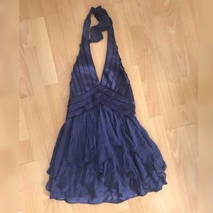 BCBG Low cut, open back short cocktail Dress!